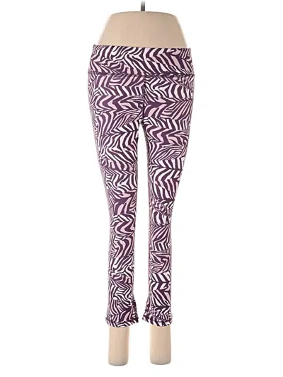 Pre-owned Fabletics Leggings In Purple