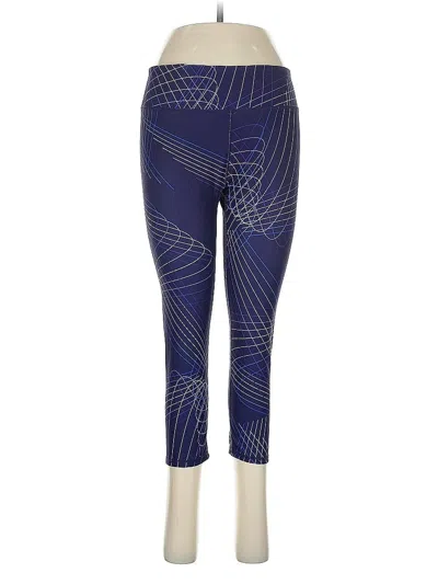 Pre-owned Fabletics Leggings In Purple