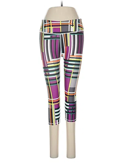 Pre-owned Fabletics Leggings In Purple