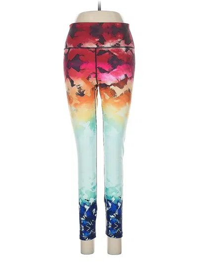 Pre-owned Fabletics Leggings In Red