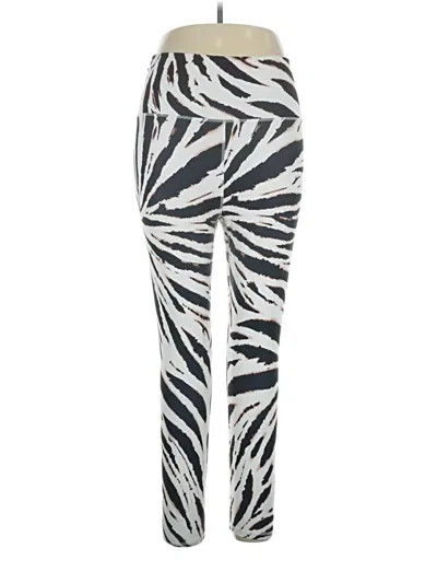 Pre-owned Fabletics Leggings In Silver