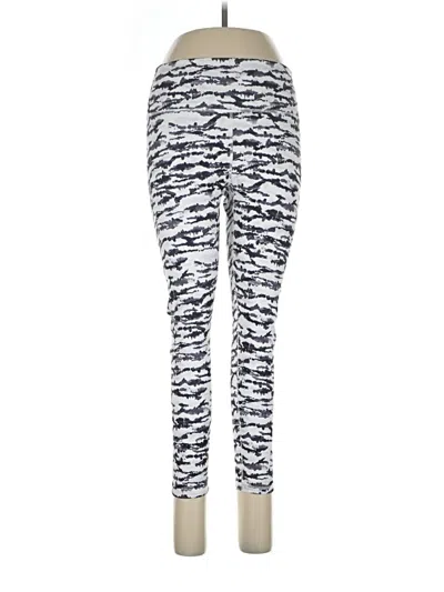 Pre-owned Fabletics Leggings In Silver