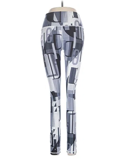 Pre-owned Fabletics Leggings In Silver