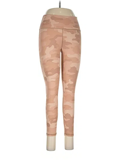 Pre-owned Fabletics Leggings In Tan