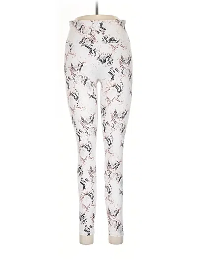 Pre-owned Fabletics Leggings In White