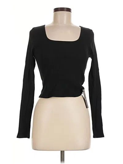 Fabletics Long Sleeve T-shirt In Black