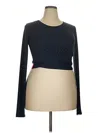Fabletics Long Sleeve T-shirt In Blue