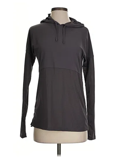 Pre-owned Fabletics Long Sleeve T-shirt In Gray