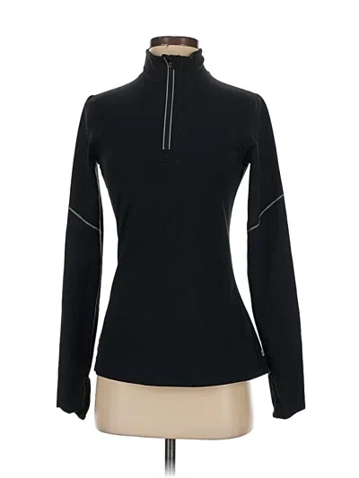 Pre-owned Fabletics Long Sleeve Turtleneck In Black