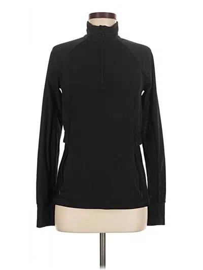 Pre-owned Fabletics Long Sleeve Turtleneck In Black