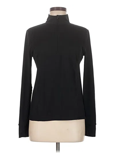 Pre-owned Fabletics Long Sleeve Turtleneck In Black