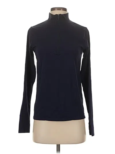 Pre-owned Fabletics Long Sleeve Turtleneck In Black