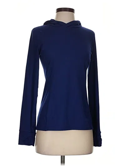 Pre-owned Fabletics Long Sleeve Turtleneck In Blue