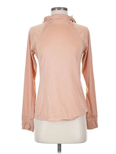 Pre-owned Fabletics Long Sleeve Turtleneck In Brown