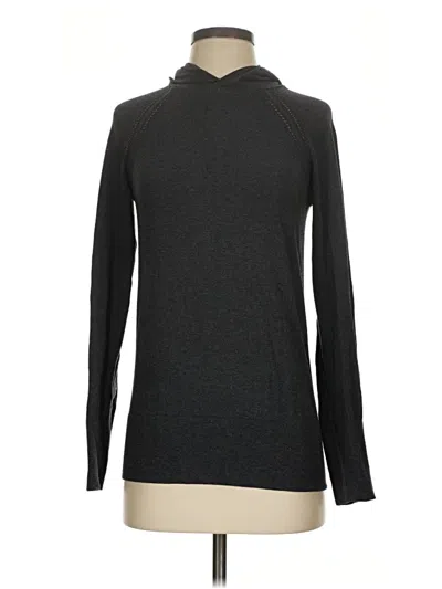 Pre-owned Fabletics Long Sleeve Turtleneck In Gray
