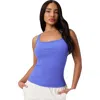 Fabletics Modal Rib Tank In Blue