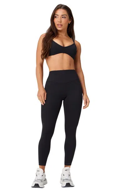 Fabletics No-seam Pureluxe Tlc 7/8 Legging In Black