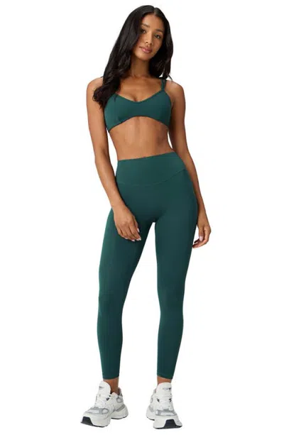 Fabletics No-seam Pureluxe Tlc 7/8 Legging In Green