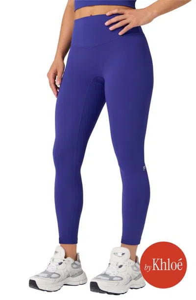 Fabletics No-seam Pureluxe Tlc 7/8 Legging In Nightfall