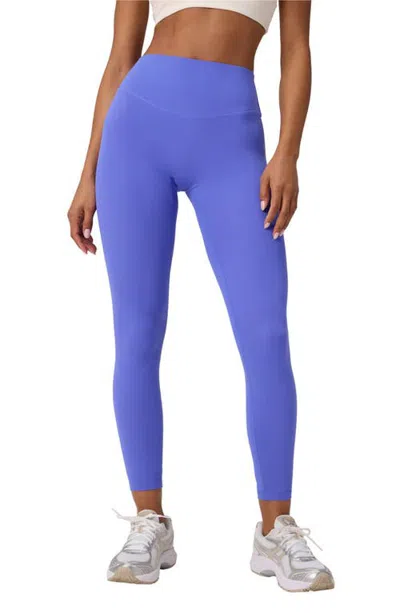 Fabletics No-seam Pureluxe Tlc 7/8 Legging In Sapphire Sky