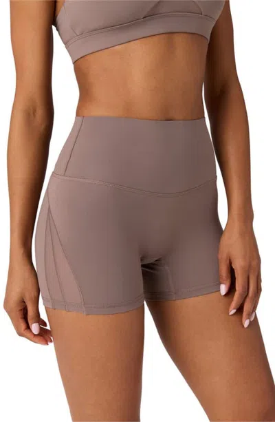 Fabletics No-seam Pureluxe Tlc Mesh Short 4" In Multi