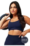 Fabletics Principal Low Impact Bra In Blue