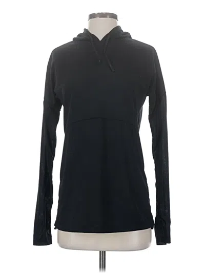 Pre-owned Fabletics Pullover Hoodie In Black