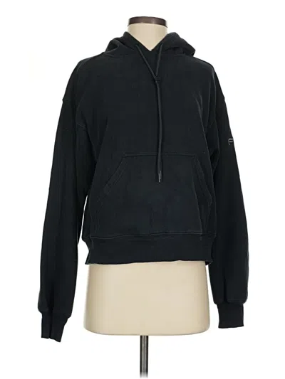 Pre-owned Fabletics Pullover Hoodie In Black