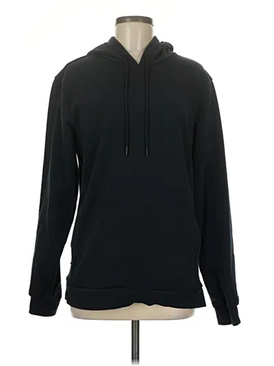Pre-owned Fabletics Pullover Hoodie In Black