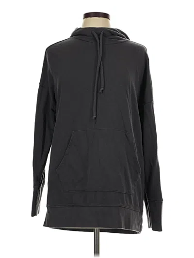 Pre-owned Fabletics Pullover Hoodie In Black