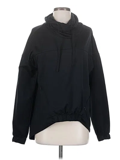 Pre-owned Fabletics Pullover Hoodie In Black