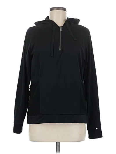 Pre-owned Fabletics Pullover Hoodie In Black
