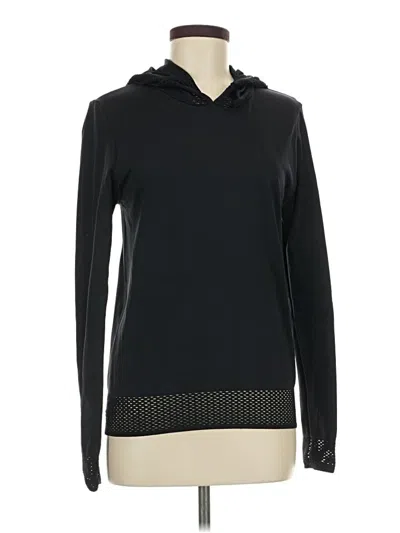 Pre-owned Fabletics Pullover Hoodie In Black