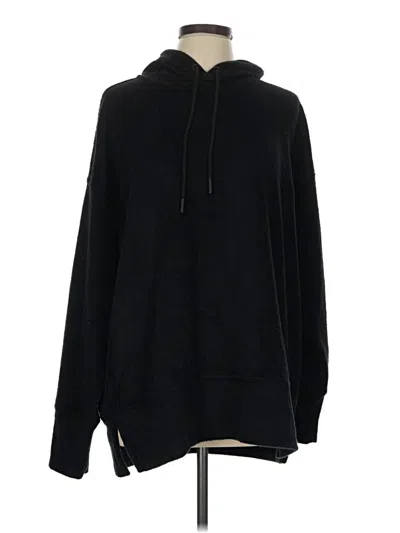 Pre-owned Fabletics Pullover Hoodie In Black