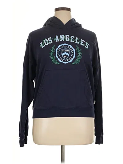 Pre-owned Fabletics Pullover Hoodie In Blue
