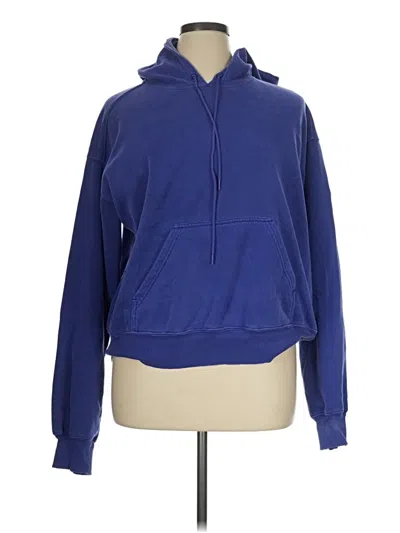 Pre-owned Fabletics Pullover Hoodie In Blue