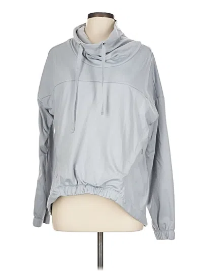 Pre-owned Fabletics Pullover Hoodie In Gray
