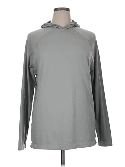 Pre-owned Fabletics Pullover Hoodie In Gray
