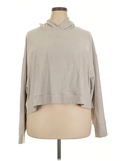 Pre-owned Fabletics Pullover Hoodie In Gray