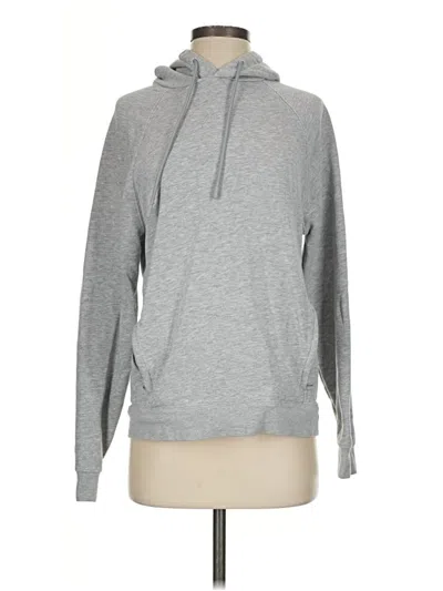 Pre-owned Fabletics Pullover Hoodie In Gray