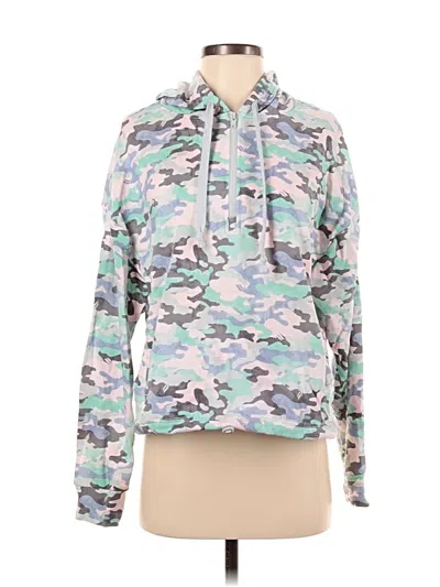 Pre-owned Fabletics Pullover Hoodie In Silver