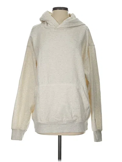 Pre-owned Fabletics Pullover Hoodie In Tan