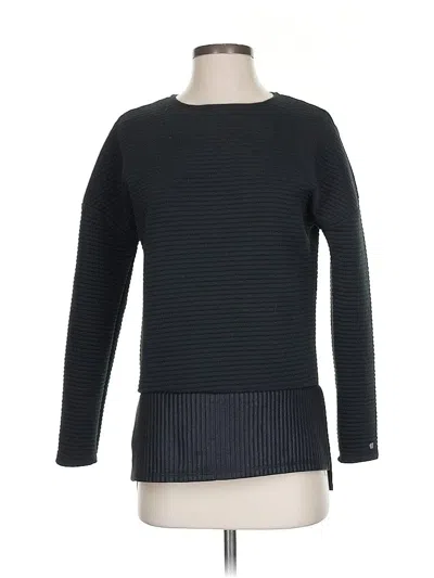 Pre-owned Fabletics Pullover Sweater In Black