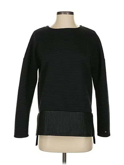 Pre-owned Fabletics Pullover Sweater In Black