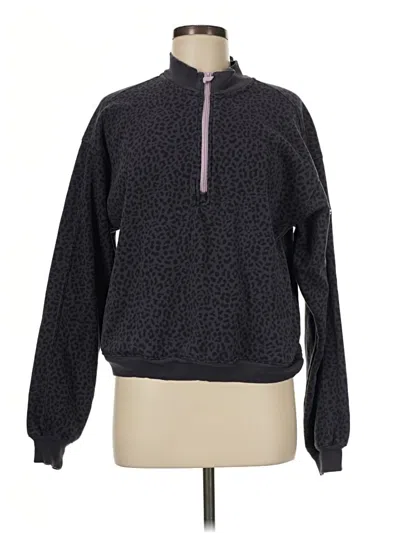 Pre-owned Fabletics Pullover Sweater In Black