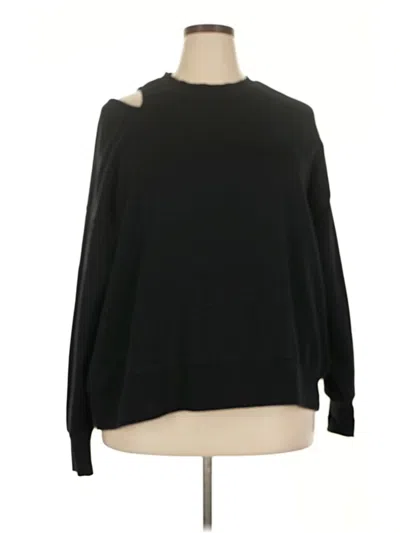 Pre-owned Fabletics Pullover Sweater In Black