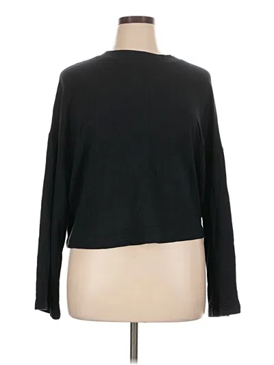 Pre-owned Fabletics Pullover Sweater In Black