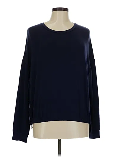 Pre-owned Fabletics Pullover Sweater In Blue