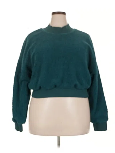Pre-owned Fabletics Pullover Sweater In Blue
