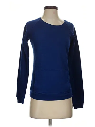 Pre-owned Fabletics Pullover Sweater In Blue